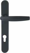 HOPPE Atlanta 92mm UPVC Lever FurnITURE 1530/3831N Black