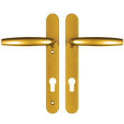 HOPPE Atlanta 92mm UPVC Lever Furn 1530/3831N Gold