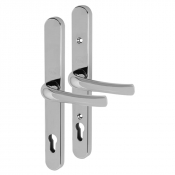 YALE UPVC LEVER DOOR FURNITURE RETRO POLISHED CHROME L17789