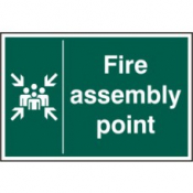 Fire assembly point SAV 200mm x 300mm