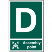 ASSEMBLY POINT D PVC 200mm x 300mm