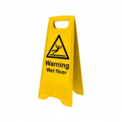 HEAVY DUTY A-BOARD     4702 WARNING WET FLOOR