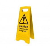 HEAVY DUTY A-BOARD     4703 CAUTION CLEANING IN PROGRESS