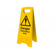 HEAVY DUTY A-BOARD     4712 DANGER HAZARDOUS AREA