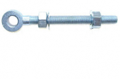 PRECISION EYEBOLTS C/W NUTS $ WASHERS 112E 250mm