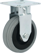 HAFELE 50mm FIXED SINGLE WHEEL CASTOR WITHOUT BRAKE 663.07.910 EACH