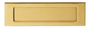 Carlisle Brass Plain Letter Plate M36A Polished Brass