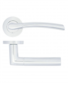 ANDORRA LEVER ON ROSE ZPA100-CP POLISHED CHROME