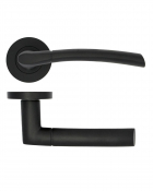 ANDORRA LEVER ON ROSE ZPA100-MB MATT BLACK