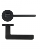 LEON LEVER ON ROSE ZPA010-MB MATT BLACK