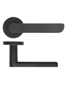 VALENCIA LEVER ON ROSE ZPA040-MB MATT BLACK