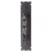 Carlisle Brass Ludlow LF5101 Barley Twist Pull handle On Backplate