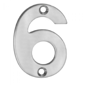 Steelworx 50mm Numeral inch6 or 9inch NUM10506/9BSS (bright Stainless Steel)