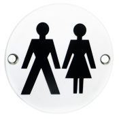 UNISEX SYMBOL SEX4018SAA 75mm dia