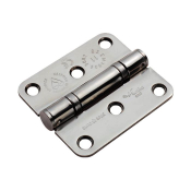 ENDURO HIN13225/11BSS/RADIUS GRADE 11BEARING HINGE 76x67x2.5 PAIR