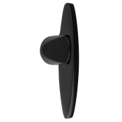 Eurospec Disabled Lever Thumbturn To Suit Cylinder CYZ70016BK BLACK