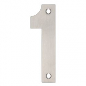 102mm STAINLESS STEEL NUMERAL ZSN01BSS 1