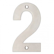 102mm STAINLESS STEEL NUMERAL ZSN02BSS 2