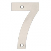 102mm STAINLESS STEEL NUMERAL ZSN07BSS 7