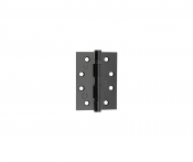 STEEL BALL BEARING HINGE MATT BLACK 76x50x2mm J8502BL PAIR