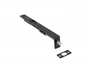 NERO FLUSH BOLT 200 x 20MM MATT BLACK JMB51