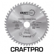 TREND CRAFT SAW BLADE CROSSCUT CSB/CC21048 210mmx48teethx30mm