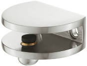 SHELF SUPPORT CLAMP DESIGN 8-10mm STAINLESS STEEL 284.01.043 sold each