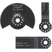 BOSCH MULTI CUTTER BLADE SET 3 BASIC WOOD SET 2608662343