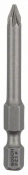 BOSCH PZ1 49mm SCREDRIVER BIT EXTRA HARD pkt 3 2607001575
