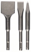 BOSCH 3piece SDS-PLUS STUBBY CHISEL SET 2608690180