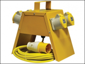Faithfull FPPTLDB4L Distribution Box 4 Way 110 Volt