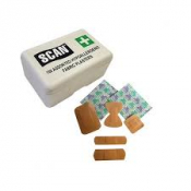 HYPOALLERGENIC FABRIC PLASTERS SCAFAPLAFAB  (100 ASSORTED)