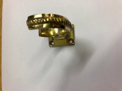 HENDERSON GEORGIAN WARDROBE HOOK BRASS