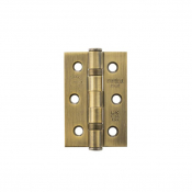 Atlantic 3inch Ball Bearing Hinge Matt Antique Brass