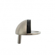 ADSHMCSS Half Moon Door Stop Satin Stainless Steel