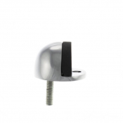 ADSHMPPC Half Moon Door Stop Polished Chrome