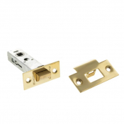 AL3RB 3inch HD Tubular Latch Raw Brass