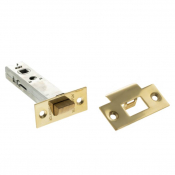 AL4RB 4inch HD Tubular Latch Raw Brass