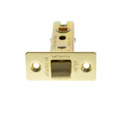 ALCE3PB 3inch Tubular Bolt Through Latch Polished Brass