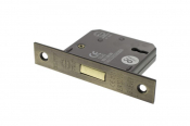 ALKDEAD3LK3MAB 3inch Deadlock Matt Antique Brass