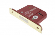 ALKDEAD5LK3PB 3inch Deadlock Polished Brass