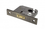 ALKDEADE25AB 2.5inch Euro Deadlock Antique Brass