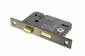 ALKSASH3LK3AB 3L Sashlock Antique Brass