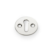 A&W Standard Profile Victorian Escutcheon Polished Nickle AW399PN