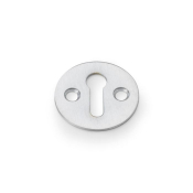 A&W Standard Profile Victorian Escutcheon Satin Chrome AW399SC