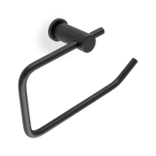 Brunel Diamond Knurled Toilet Roll Holder AW450BL Black