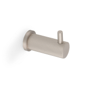 AW775SN Brunel Knurled Coat Hook Satin Nickel