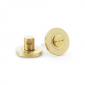 AW791SBPVD Plain Thumbturn and Release Satin Brass PVD