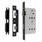 EUROSPEC DIN LIFT TO LOCK ROLL ER DEADLOCK MATT BLACK