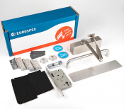 Eurospec Commercial Fire Door Pack Push/Pull Din Lock FDPC1
